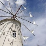 Shodoshima olive park Greek Windmill