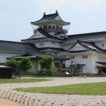 Toyama castle in Toyama Prefecture