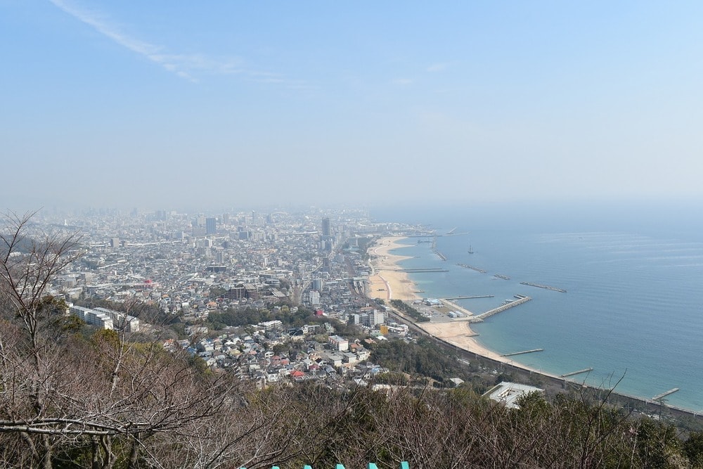 View from Sumaura Koen
