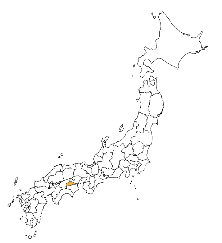 Map of Kagawa Prefecture