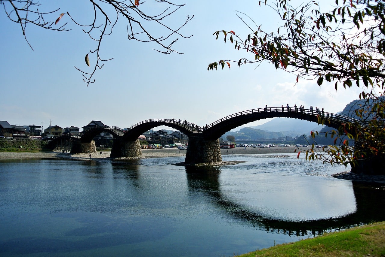 Kintaikyo Bridge as seen on Off The Track Japan