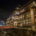 Ginzan Onsen Village is among the best views in Japan, Yamagata Prefecture, Tohoku Region.