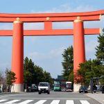 Heian Jingu torii gate