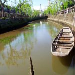 Sawara Canal boat in Chiba Prefecture