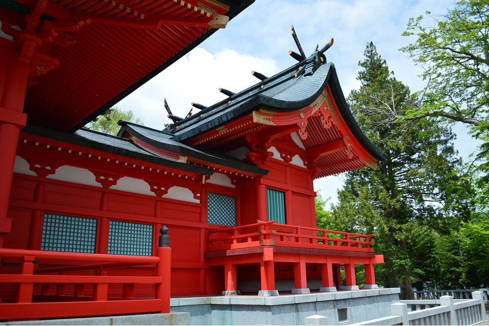 Akagi Shrine in Gifu Prefecture