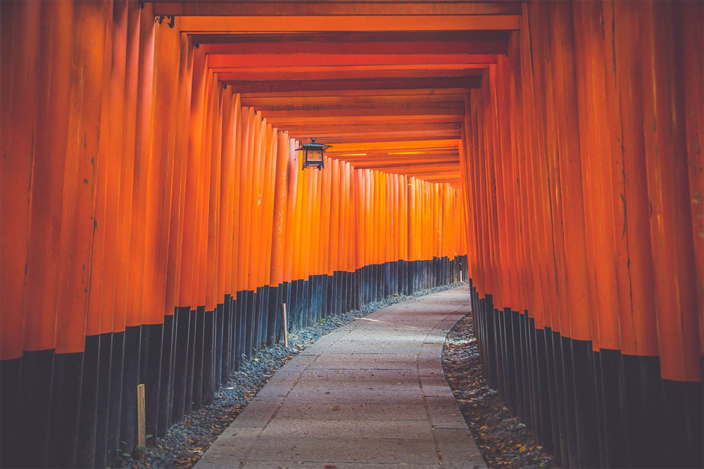 Fushimi Inari shrine at Senbon Torii