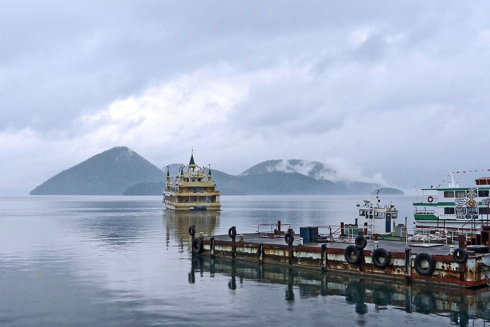 Lake Toya in Hokkaido Prefecture