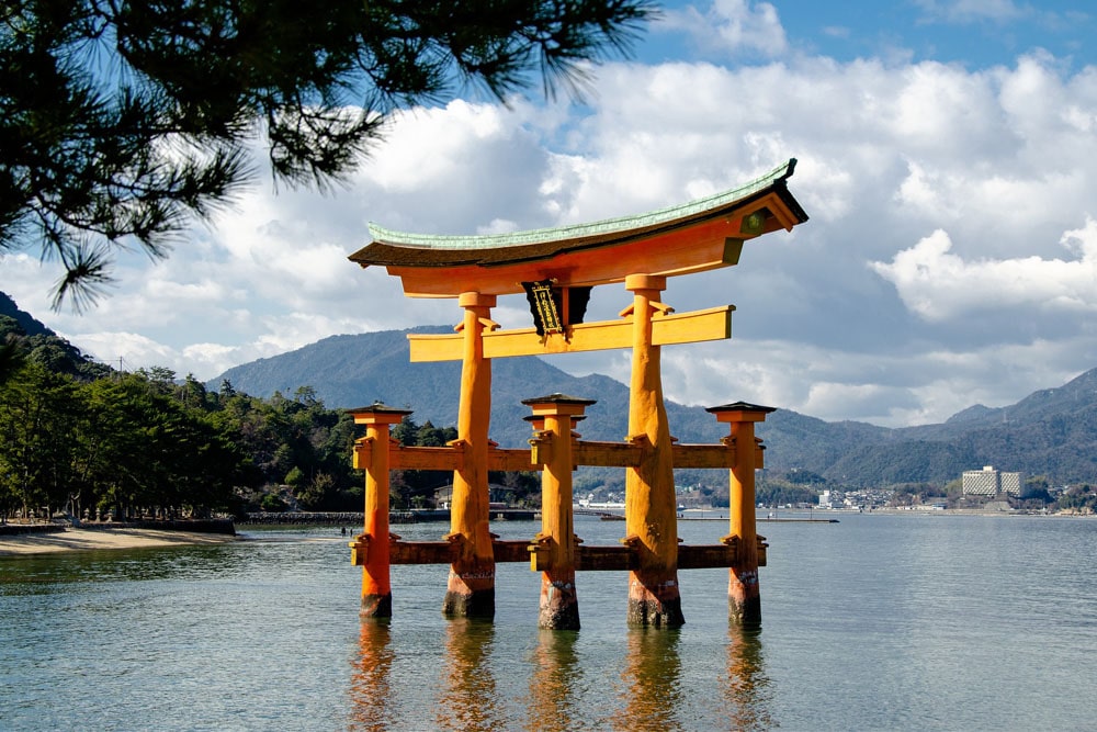 Itsukushima Shrine Torii on Miyajima, one of Hiroshima Prefectures most iconic destinations.