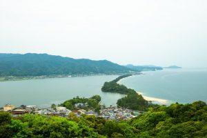 Amanohashidate in Kyoto prefecture