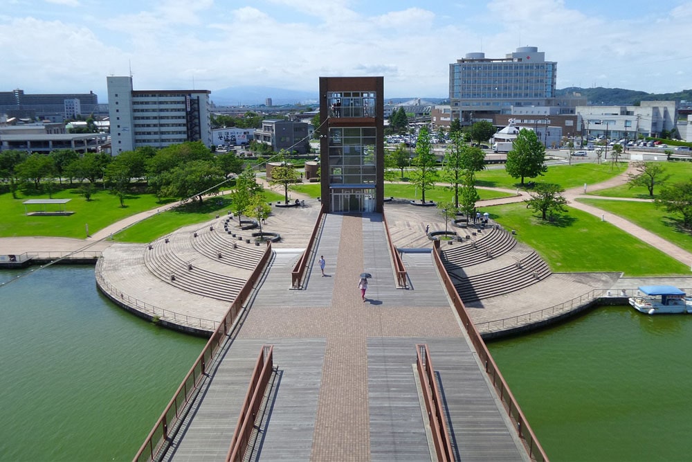 Kansui Park in Toyama Prefecture