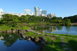 Kyu Shiba Rikyu Garden, Tokyo Prefecture