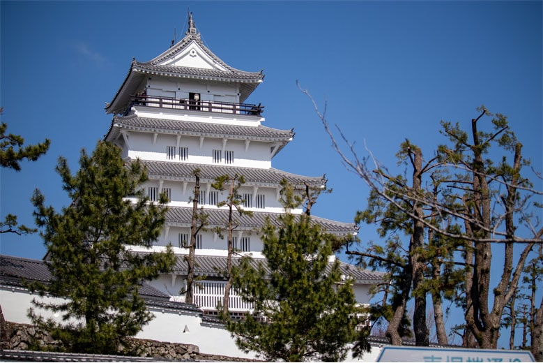 Shimabara Castle in Nagasaki Prefecture