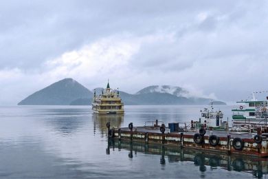 Lake Toya in Hokkaido Prefecture