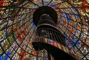 The Spiral Staircase at the Hakone Open Air Museum