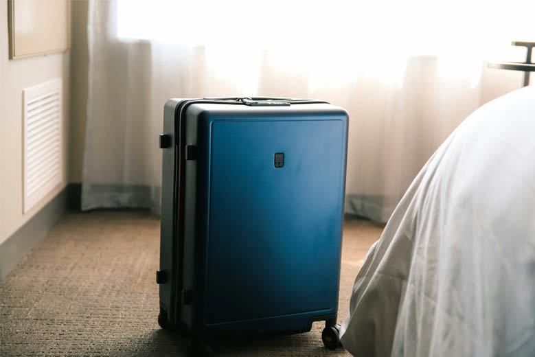 Some hotels allow you to store luggage at the hotel, either before or after checkin