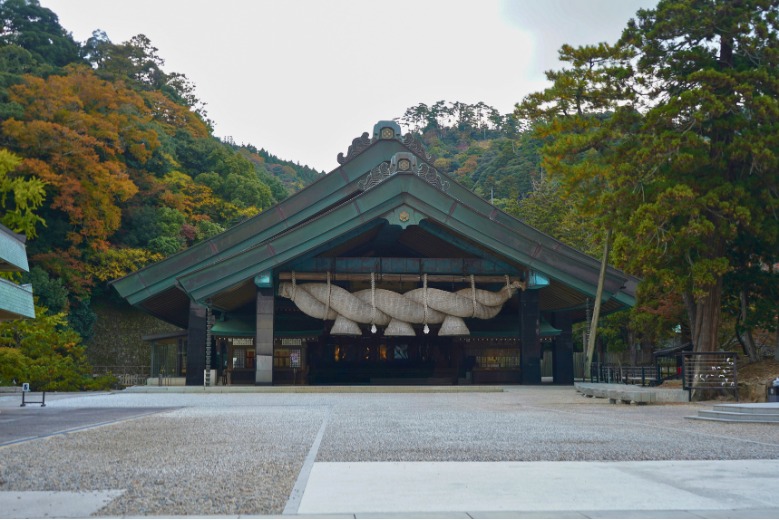 Izumo Taisha, one of the most significant shrines in Japan.