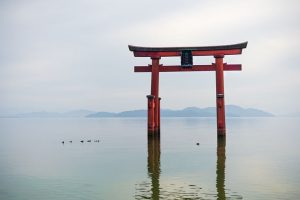 Torii Gate at Shirahige Shrine