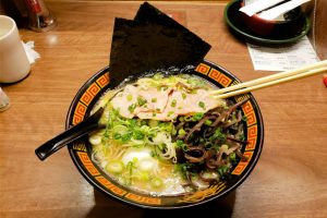 Ramen is a popular noodle dish in Japan