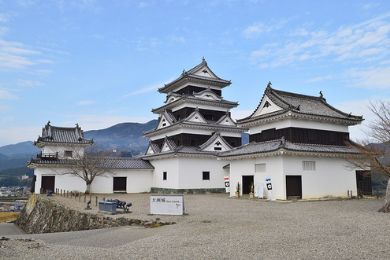 Ozu Castle in Ehime Prefecture