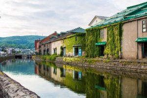 Otaru Canal in Otaru, Hokkaido