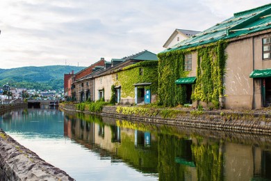 Otaru Canal in Otaru, Hokkaido