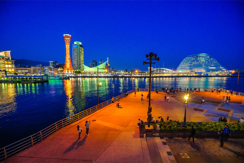 Kobe City skyline