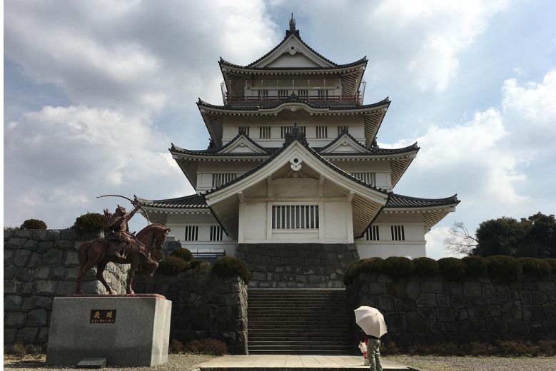 Chiba Castle, otherwise known as Inohana Castle in Chiba