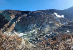 Owakudani steam vents, Owakudani Hikone