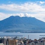 Sakurajima is one of the most active volcanoes in Japan