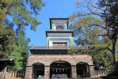 Oyama Jinja Shrine in Kanazawa