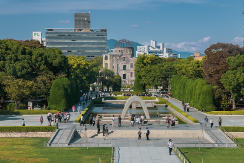 Hiroshima Peace Memorial Park, a must visit on any Hiroshima and Miyajima Itinerary