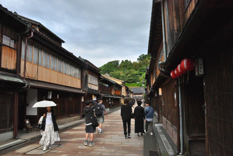 Higashi Chaya District on Kanazawa