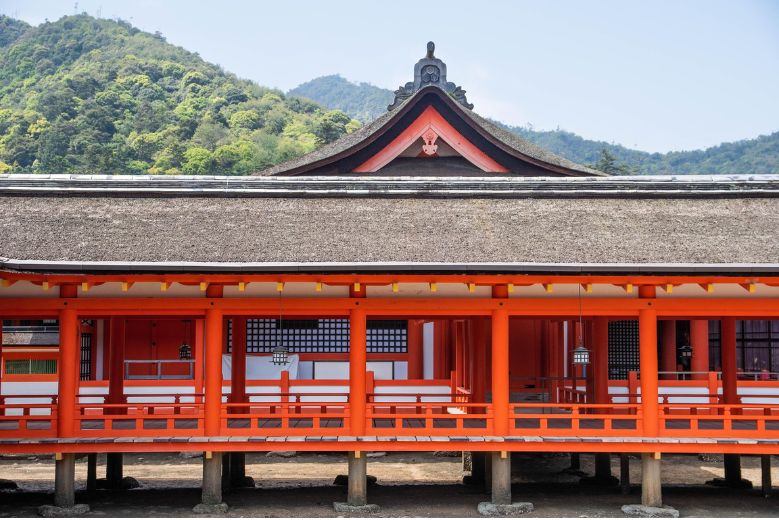 Itsukushima Shrine, one of the top attractions visited when people are looking for the best hotels on Miyajima.