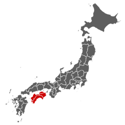 Shikoku Map