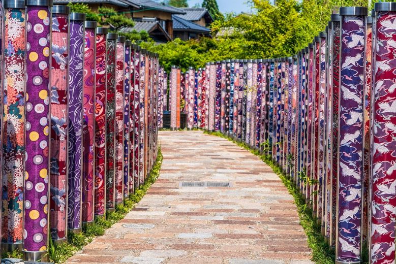 Kimono Forest in Kyoto