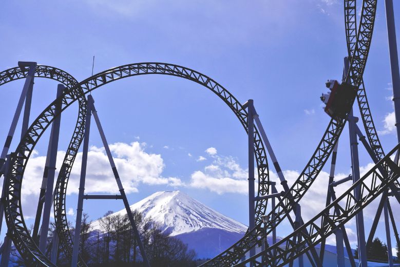 Fuji Q Highland in Yamanashi