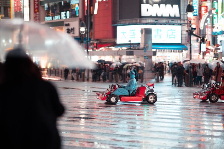 Tokyo Go-Karts allow you to cruise through the streets of Tokyo