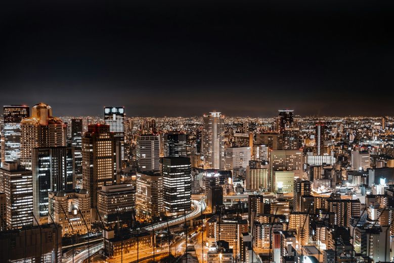 Umeda Sky Building Night View